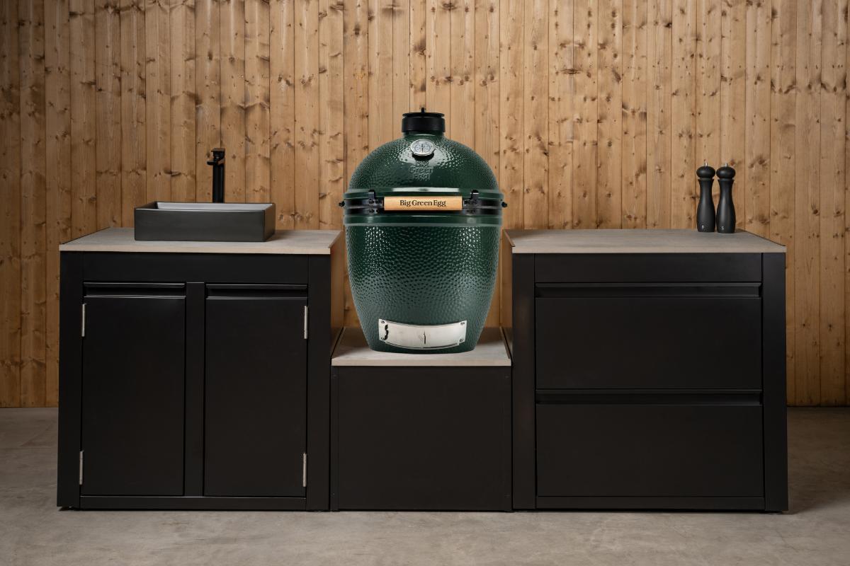 Big Green Egg Spitfired Outdoor Kitchen 300