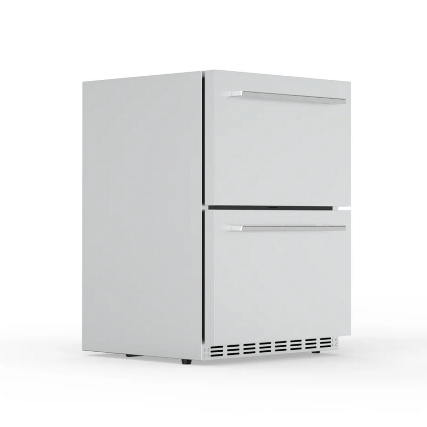 Spitfired Twin Drawer Double Outdoor Fridge