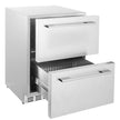 Spitfired Twin Drawer Double Outdoor Fridge